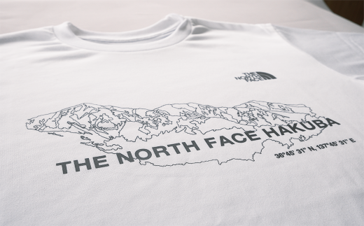 THE NORTH FACE「HAKUBA ORIGINAL Tシャツ」 白馬三山　ウィメンズ　サイズ：M　カラー：ホワイト【C0020-04】