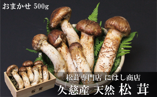 [季節限定]久慈産天然松茸「おまかせ」500g