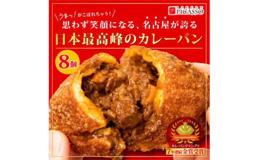 牛肉ゴロゴロカレーパン【8個入り】 1015211 - 愛知県名古屋市