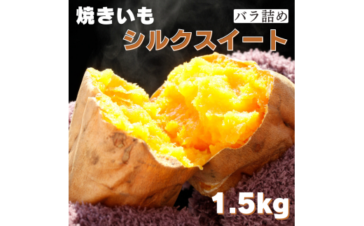 焼き芋（シルクスイート）1.5kg 1027603 - 茨城県鉾田市