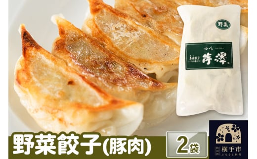 野菜餃子（豚肉）12個入×2袋 1029171 - 秋田県横手市