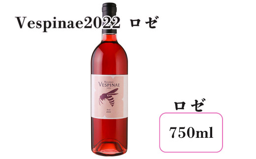 Vespinae 2022 ロゼ 750ml （ベスピナエ2022ロゼ） ワイン 【1698】 1036090 - 岩手県花巻市