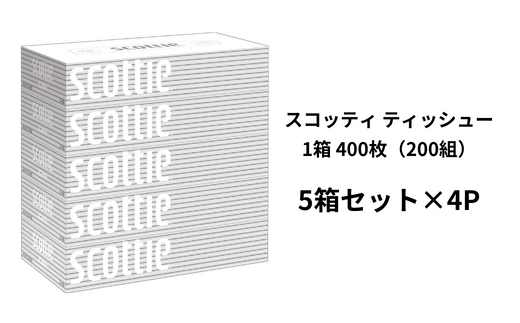 10/31受付終了＞スコッティ長持ち用品3種セット（ティシュー