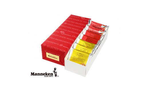 ＜秋季限定＞マネケン ベルギーワッフル 7個入ギフトセット 3種入り(TN7-PCKG)【1434444】 1032464 - 兵庫県尼崎市