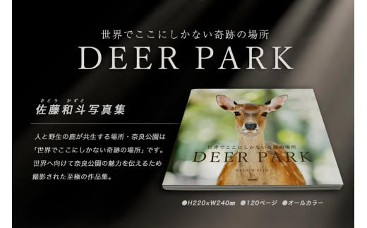 奈良の鹿 写真集「DEER PARK 世界でここにしかない奇跡の場所」 I-193