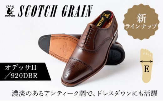 スコッチグレイン紳士靴「オデッサII」NO.920 DBR メンズ 靴 シューズ ビジネス ビジネスシューズ 仕事用 ファッション パーティー フォーマル