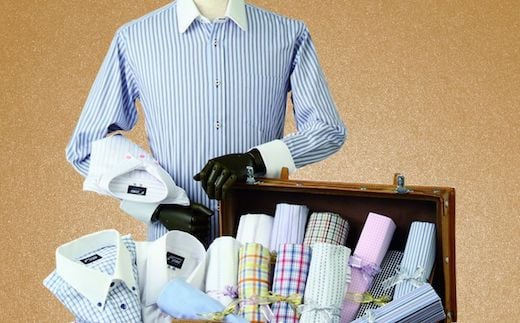 日本縫製オーダーシャツセット(形態安定生地)お仕立券 1034823 - 鳥取県八頭町