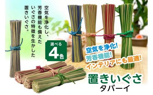 【4色から選べるカラー】置きいぐさ（タバーイ）ピンク