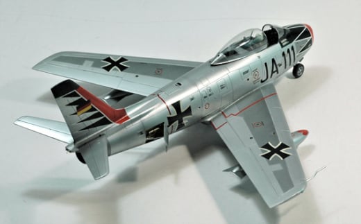 No.382 F-86F西ドイツ空軍機　1/48 ／ 模型 完成品 柏木崇男 茨城県