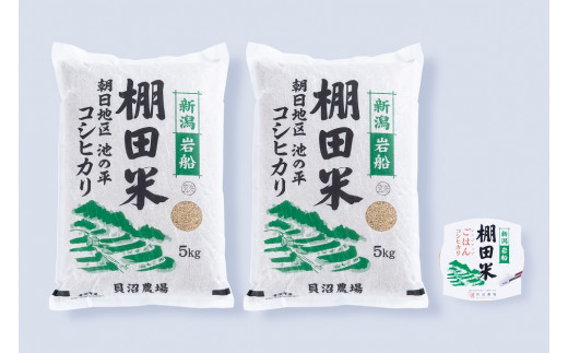 定期便：2ヶ月連続でお届け】【令和5年産米】新潟県岩船産 棚田米