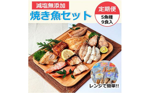 【復興支援】【定期便】レンジで簡単　焼き魚