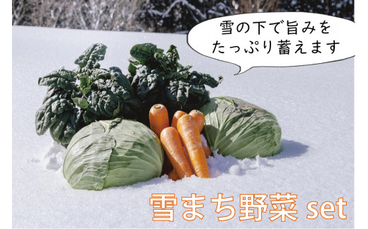 豪雪地帯である信濃町。もともと美味しい野菜の産地ですが、その信濃町産の野菜が雪によってさらに美味しくなりました