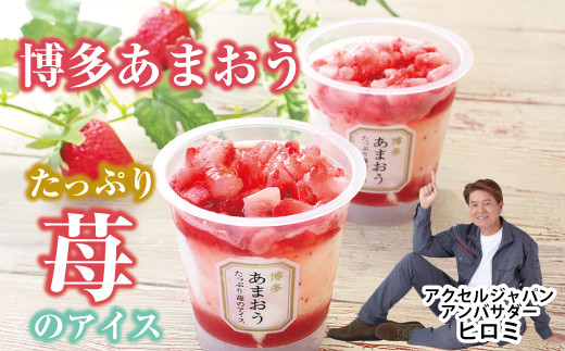 CY-009 博多あまおう たっぷり苺のアイス