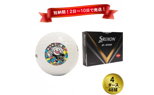 9月末まで【最短2日発送】 ゴルフボール スリクソン SRIXON Z-STAR 4