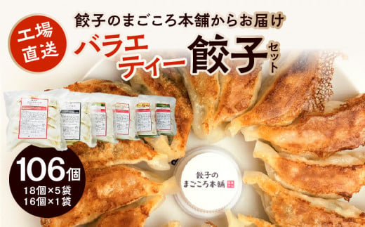 バラエティー餃子6袋セット 338686 - 福岡県久留米市
