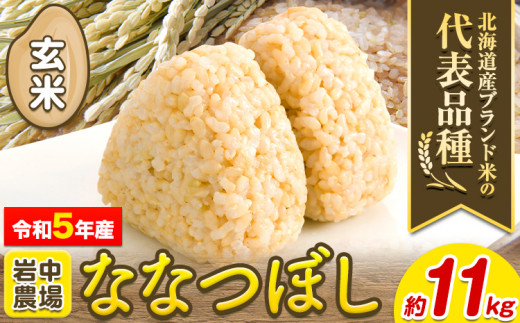 1.2-47] 玄米ななつぼし11kg - 北海道当別町｜ふるさとチョイス