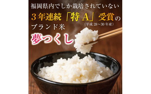 令和5年産 福岡県産 米 食べ比べ＜白米＞セット「夢つくし」と「元気