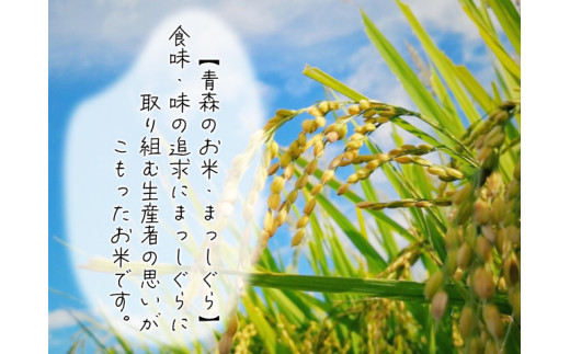 青森県鰺ヶ沢町【令和5年産・新米】【定期便】 6ヶ月連続でお届け