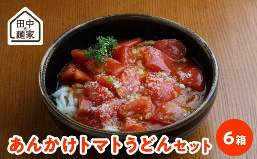 田中の麺家あんかけトマトうどんセット6箱 336363 - 福岡県久留米市