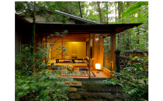 衆芳亭①：優雅と静寂が織りなす日本庭園と和空間でごゆっくりお過ごし下さい。