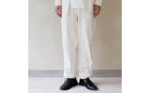 【Ｓサイズ】白－doors yamazoe　パンツ