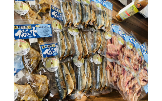 函館の漁師さんを応援！未利用魚介プロジェクト詰め合わせ２_HD120-001 1077153 - 北海道函館市