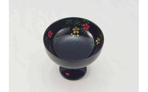 【象彦】十二ヶ月冷酒杯（枝垂桜・4月）
