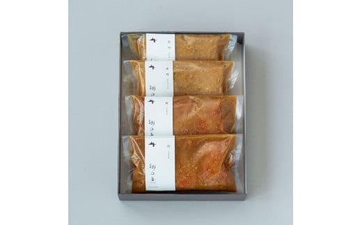 郷の恵　味噌漬け鮭＆銀鱈　4パックセット 850145 - 福島県いわき市