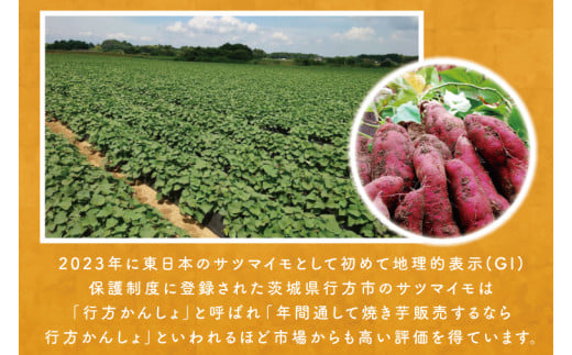 EY-1　茨城県行方市産熟成紅はるか少し大きめサイズ冷凍焼き芋約3.2キロ！おまけ付‼合計約3.5キロ!!!