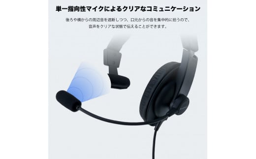 密閉型片耳ヘッドセット SOUND WARRIOR SW-TR1 イヤホン マイク