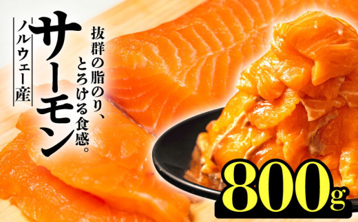 期間 数量 限定 ノルウェー産 サーモン 800g まるが水産