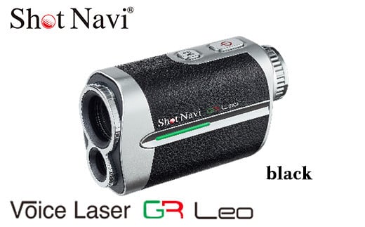 Shot Navi Voice Laser GR Leo（ショットナビ ボイスレーザーGRレオ）＜カラー：ブラック（Black）＞　【11218-0674】 1153801 - 埼玉県深谷市