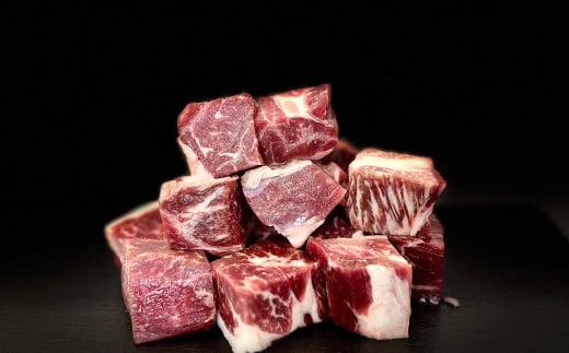 豊作和牛 赤身角カット肉 約500g×1パック 1092405 - 福岡県柳川市