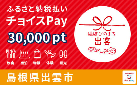 出雲市チョイスPay 30,000pt（1pt＝1円）