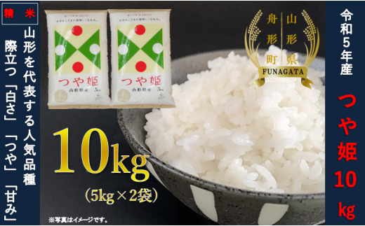 米 10kg 5kg×2 つや姫 特別栽培米 精米 令和5年産 2023年産 山形県村山