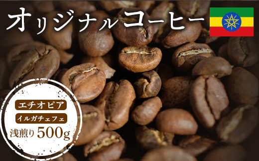 ONUKI COFFEEエチオピアイルガチェフェ浅煎り500g （豆）