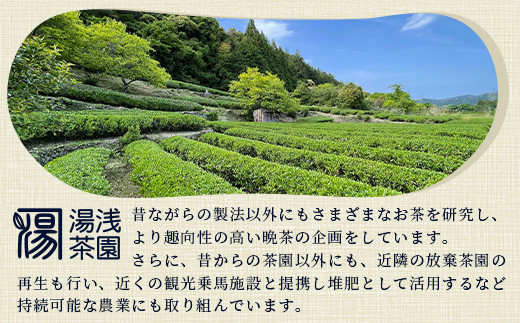 【生産者直送】湯浅茶園 阿波晩茶 250g 乳酸発酵 発酵茶 健康茶 お茶 相生晩茶 徳島県 那賀町 茶葉 リーフ リーフティ YT-1