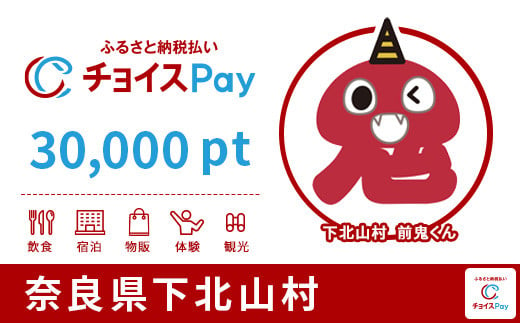 下北山村チョイスPay 30,000pt（1pt＝1円）
