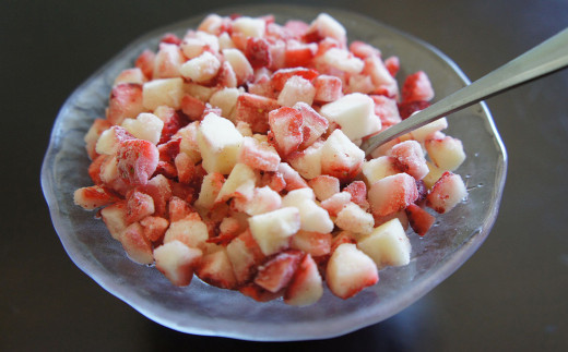 完熟 冷凍 いちご 「ぷち苺」 1kg（500g×2パック） 園村苺園