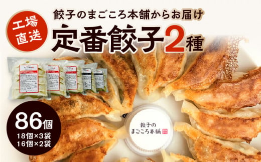 2種類の定番餃子5袋セット 340769 - 福岡県久留米市