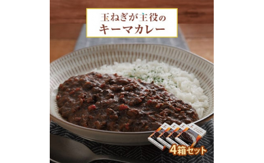 玉ねぎが主役のキーマカレー 4箱セット【1424881】 1094918 - 北海道