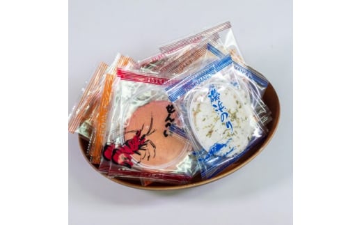 ＜贈答用＞渚のひびき(64袋)ギフト 個包装 詰め合わせ えびせんべい 1096567 - 愛知県南知多町