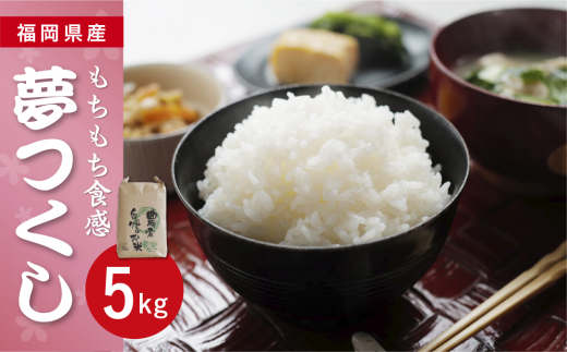 令和5年産 夢つくし 5kg お米 精米 - 福岡県香春町｜ふるさとチョイス