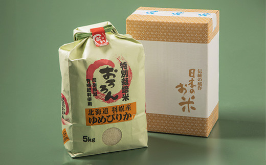 【令和5年産】【定期便：3回】令和5年産　北海道羽幌産特別栽培米ゆめぴりか5kg