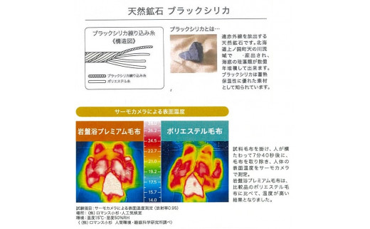 ROMANCE 岩盤浴プレミアム ひざ掛け毛布 シングル グレー 33108710｜寒さ対策 あったか ひざかけ 無地 シンプル 抗菌加工 洗える  [4293]