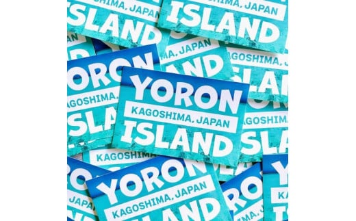 [3枚セット]YORON ISLAND 防水ステッカー