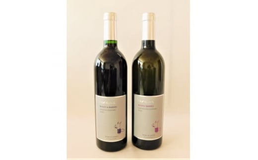 アルプスワイン(株)の新ブランド「フォックスヴィレッジ」樽熟成赤白ワイン2本セット