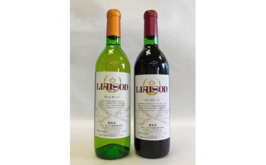 山梨の地ワイン2本セット(日川中央葡萄酒 赤白)