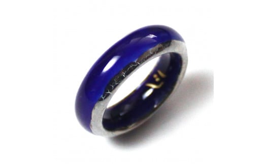 伊万里焼強化磁器指輪（瑠璃） H1016 673155 - 佐賀県伊万里市
