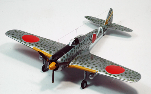 No.466 一式戦闘機「隼」 1/48 ／ 模型 完成品 柏木崇男 茨城県